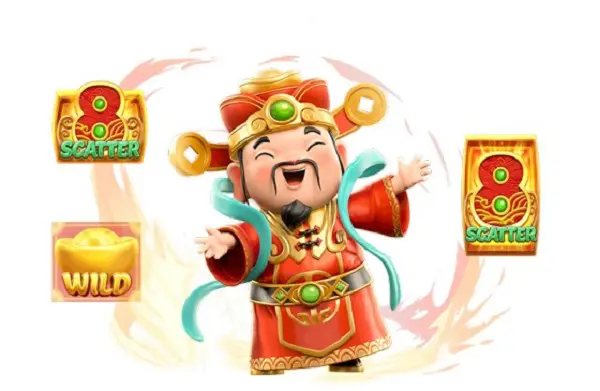 สัญลักษณ์หลัก ๆ ของเกม Rich Caishen สล็อตเทพเจ้าความร่ำรวย