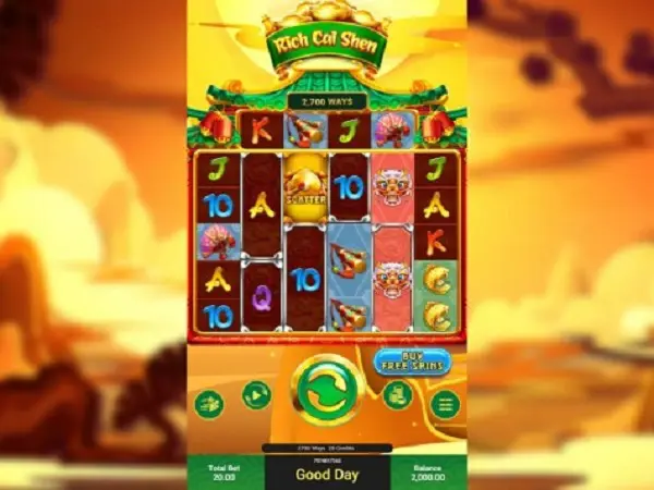 ไลน์ของเกมนำโชค Rich Caishen